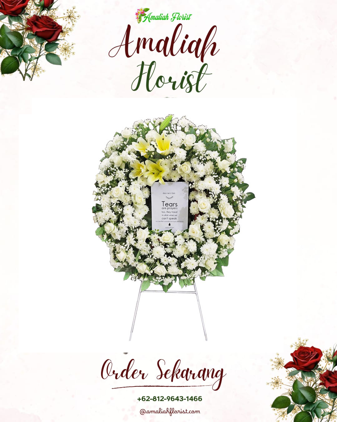 Krans Bunga Duka Sekarbela